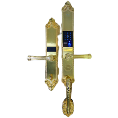 KHÓA SSLOCK THÔNG MINH, KHÓA VÂN TAY A165-FACP MẠ VÀNG 24K DÀNH RIÊNG CHO ĐẠI SẢNH BIỆT THỰ, LIỀN KỀ