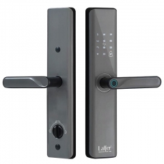 KHÓA VÂN TAY CỬA GỖ LAFFER LC08