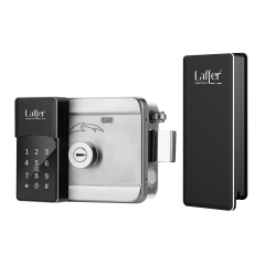 KHÓA LAFFER A18 PRO 2 MẶT VÂN TAY CHỐNG MƯA